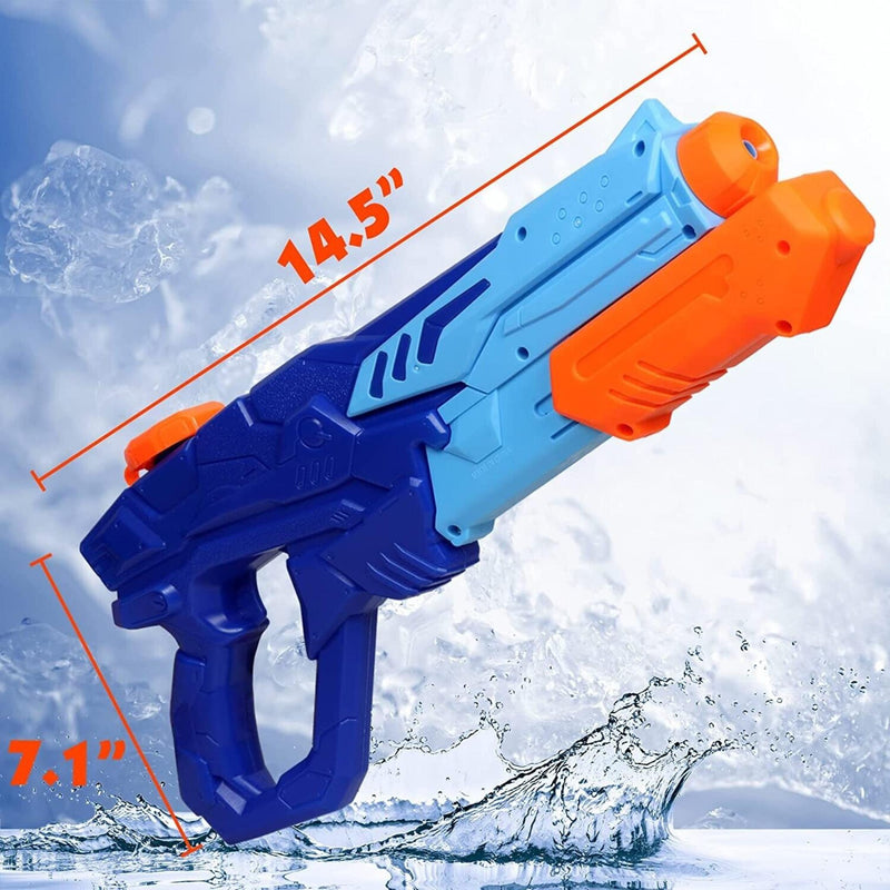 MOZOOSON Water Gun Toy for Kids, Powerful Water Pistol with 750ML Moisture