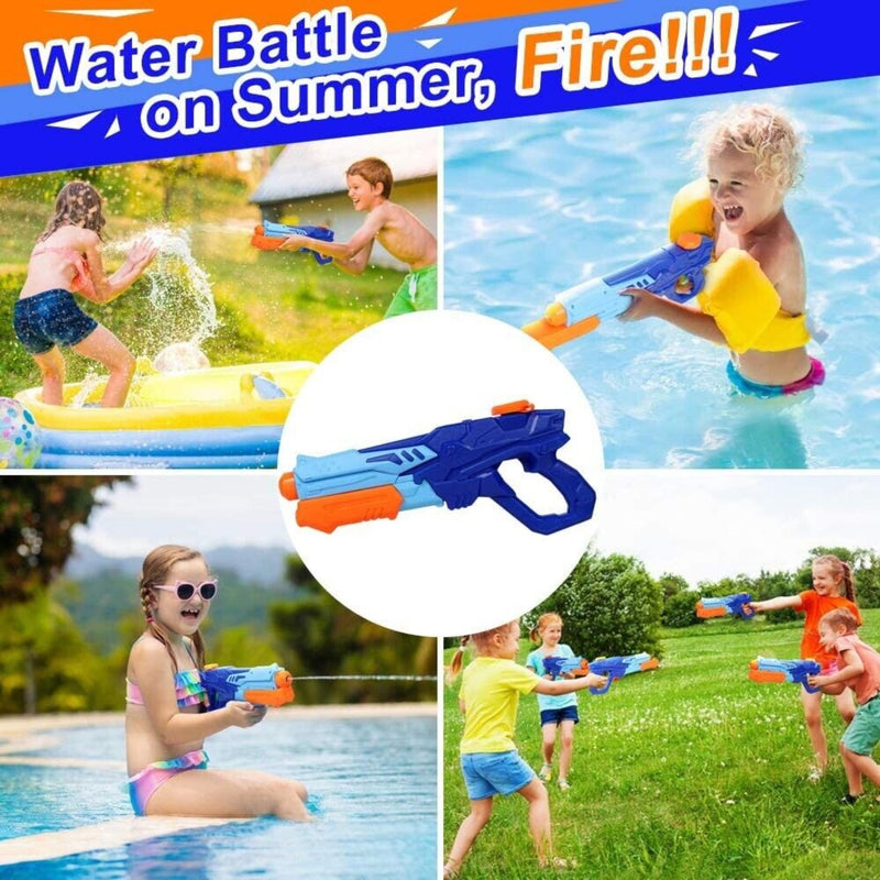 MOZOOSON Water Gun Toy for Kids, Powerful Water Pistol with 750ML Moisture